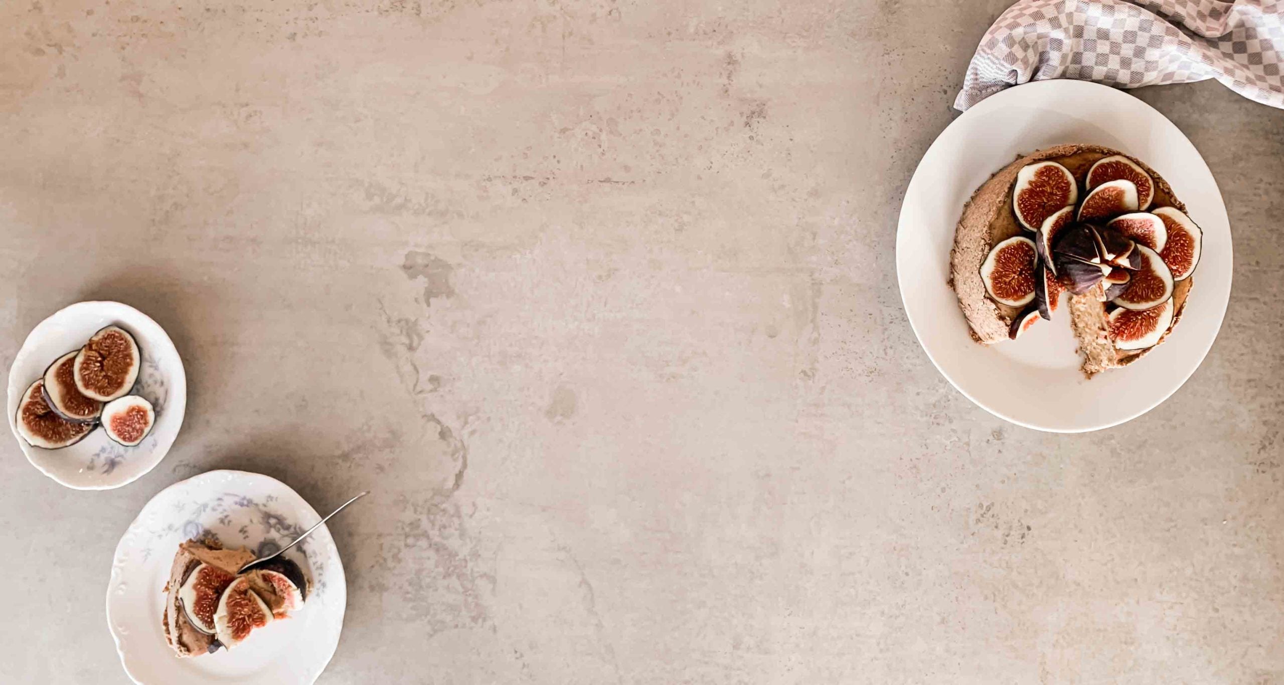 Titelbild Käsekuchen mit Feigen