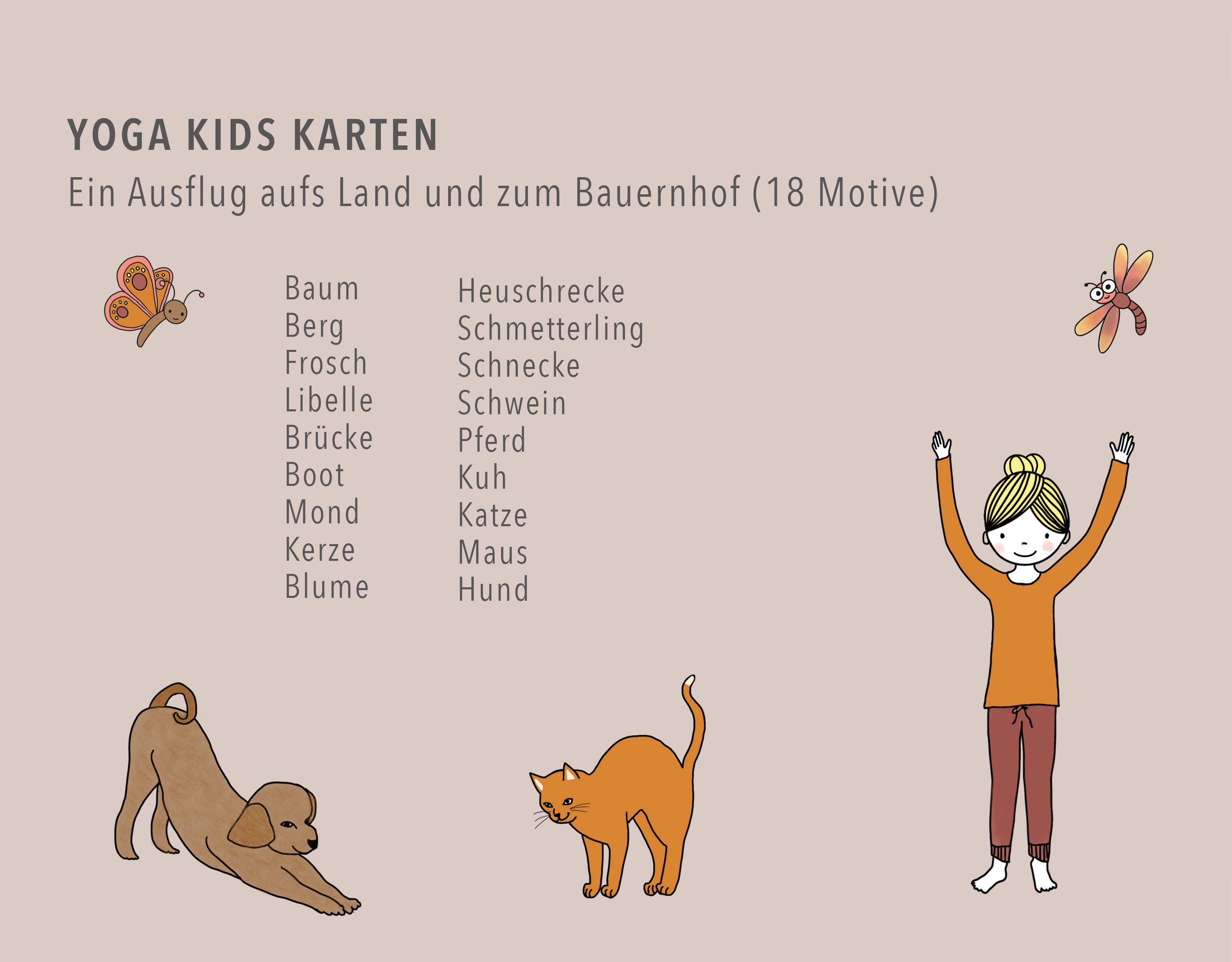 Yoga Kids Karten
